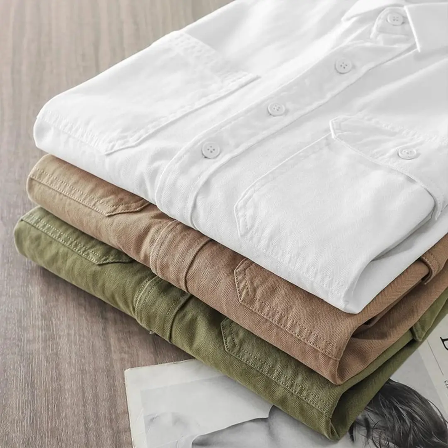 Oversized Cotton - Shirt CAAYWORLD