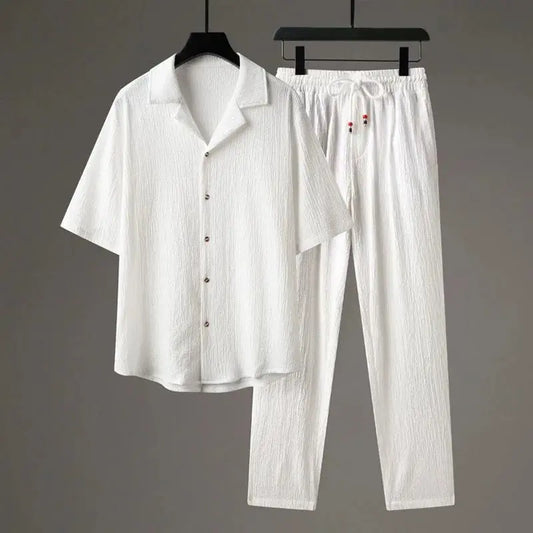 Oversized Linen - Two-Piece Set CASA LARO