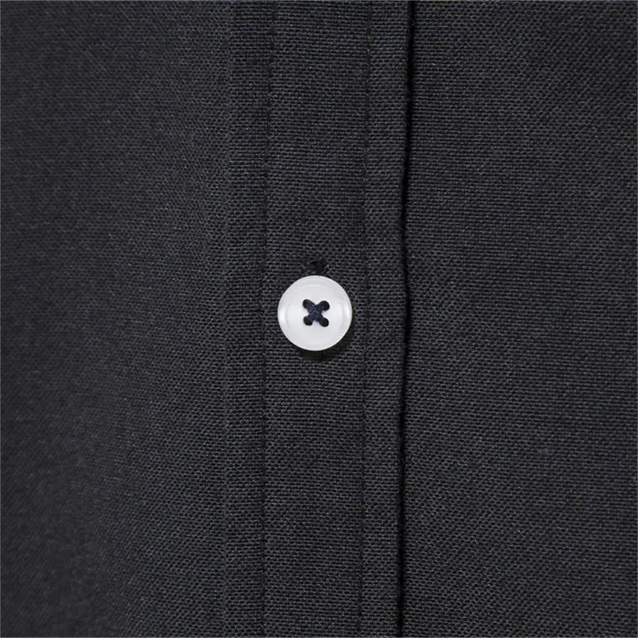 Oxford Long Sleeve Button-Down - Shirt CAAYWORLD