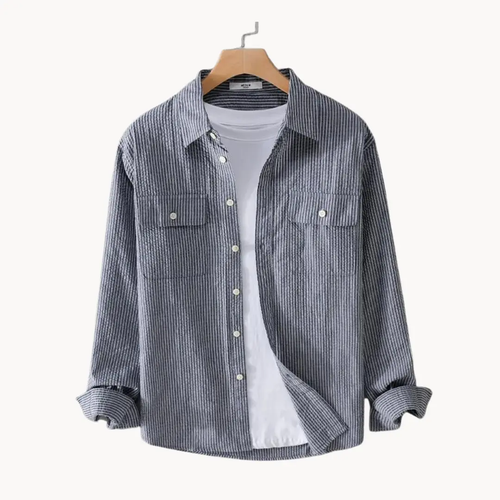 Paavo Striped Button-Up - Shirt CAAYWORLD