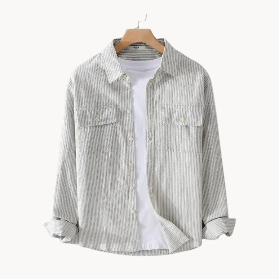 Paavo Striped Button-Up - Shirt CAAYWORLD
