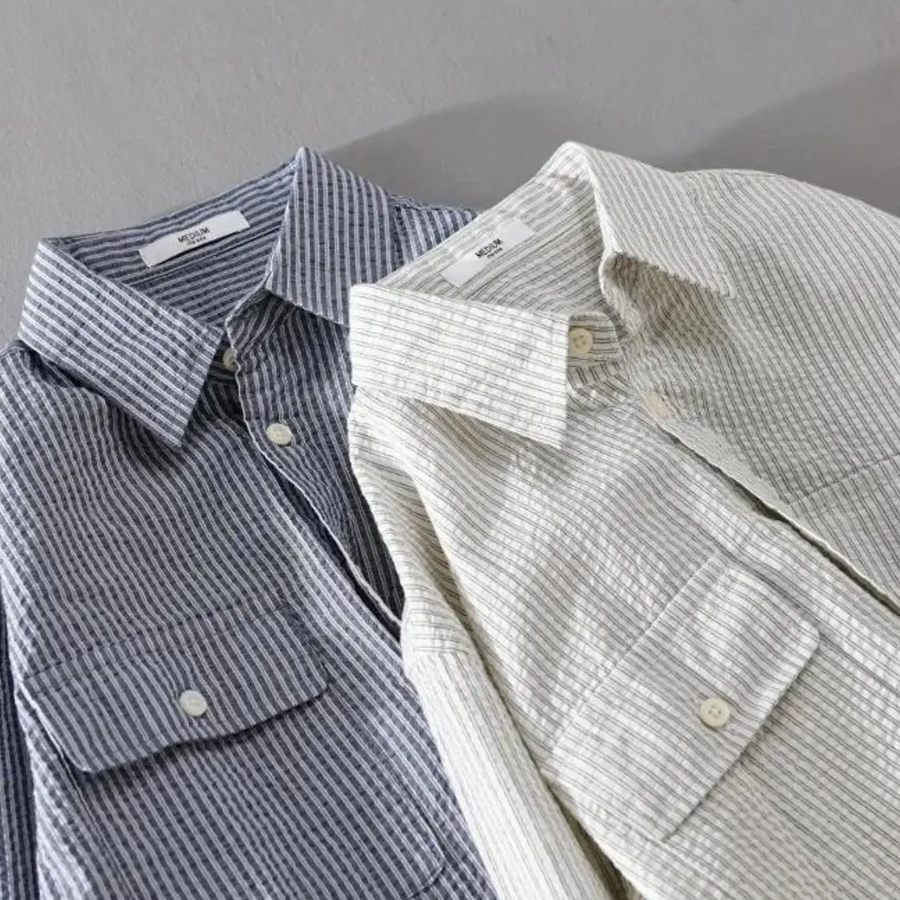 Paavo Striped Button-Up - Shirt CAAYWORLD