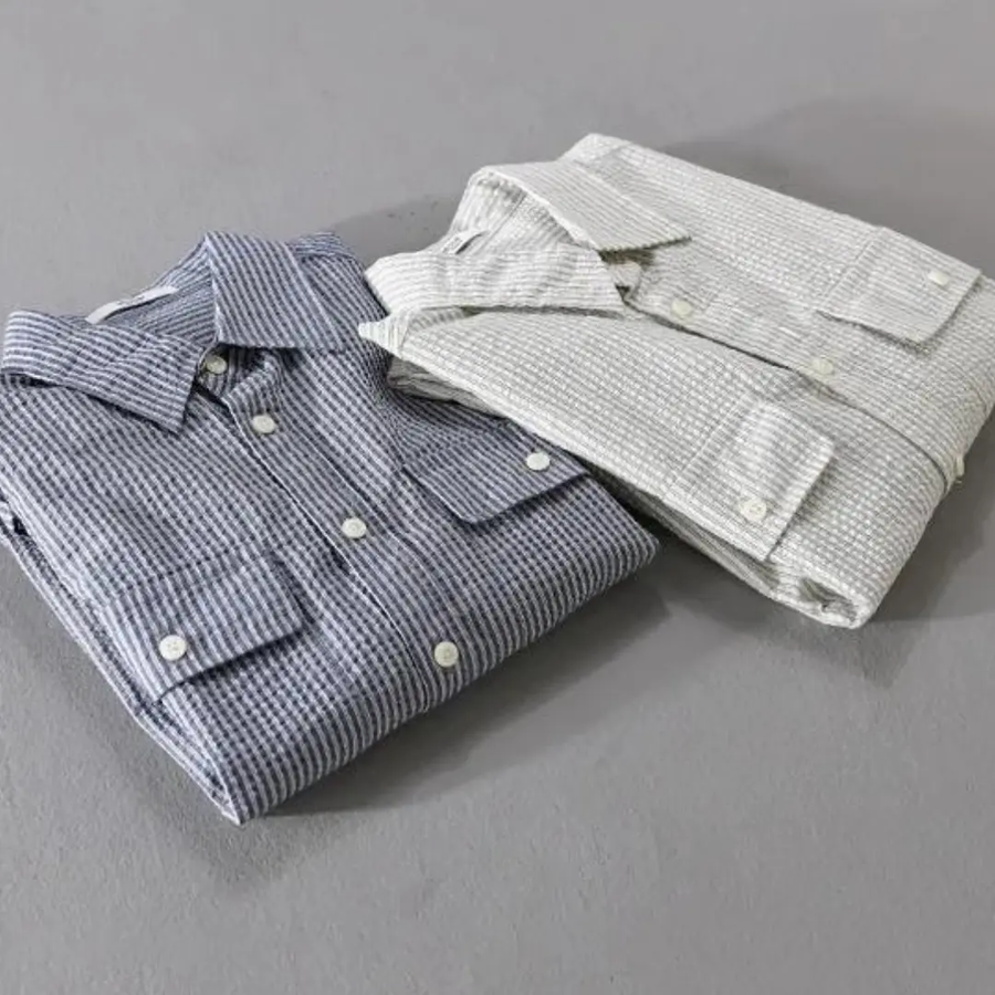 Paavo Striped Button-Up - Shirt CAAYWORLD