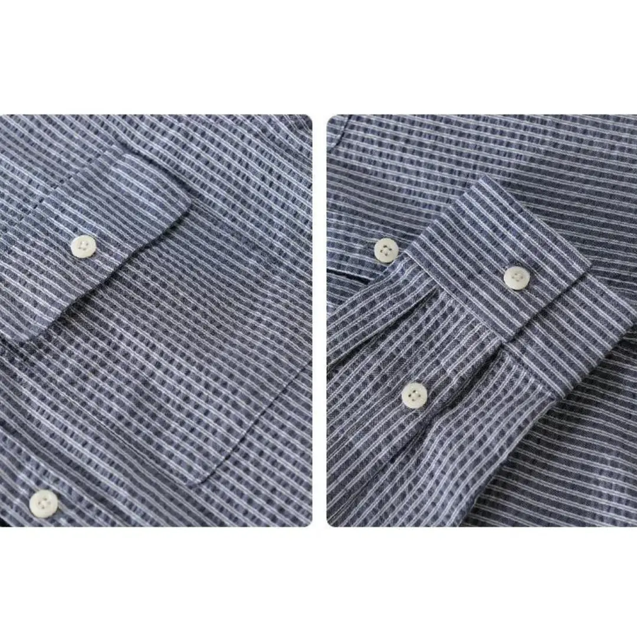 Paavo Striped Button-Up - Shirt CAAYWORLD