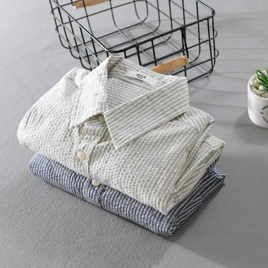 Paavo Striped Button-Up - Shirt CAAYWORLD