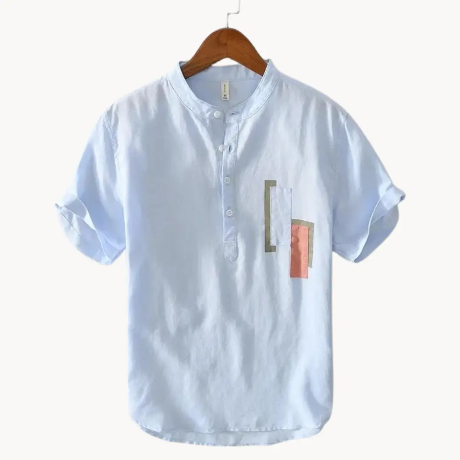 Palermo Linen Button-Down - Shirt CAAYWORLD