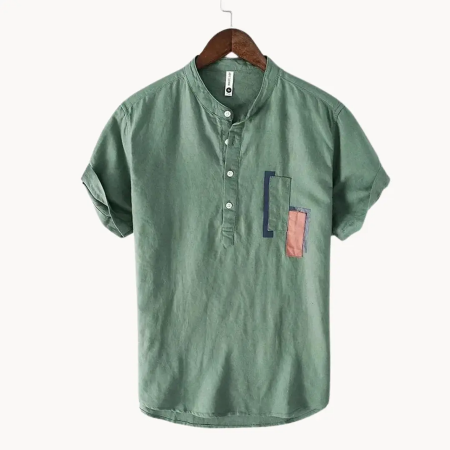 Palermo Linen Button-Down - Shirt CAAYWORLD