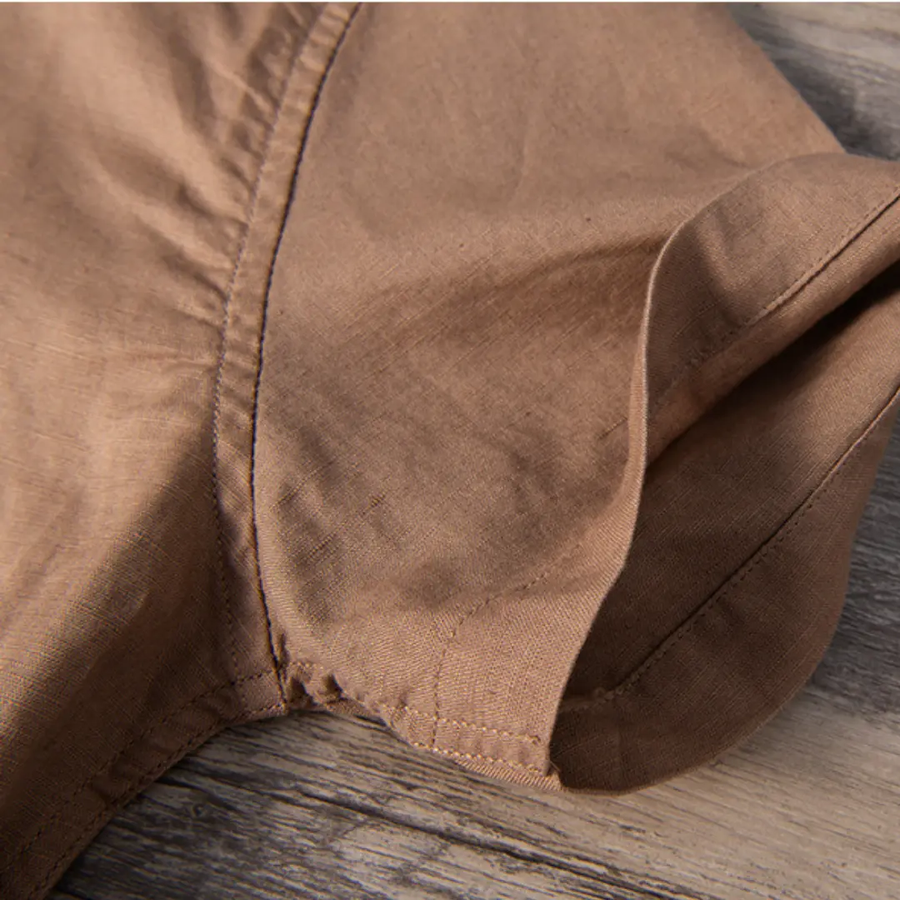 Palermo Linen Button-Down - Shirt CAAYWORLD