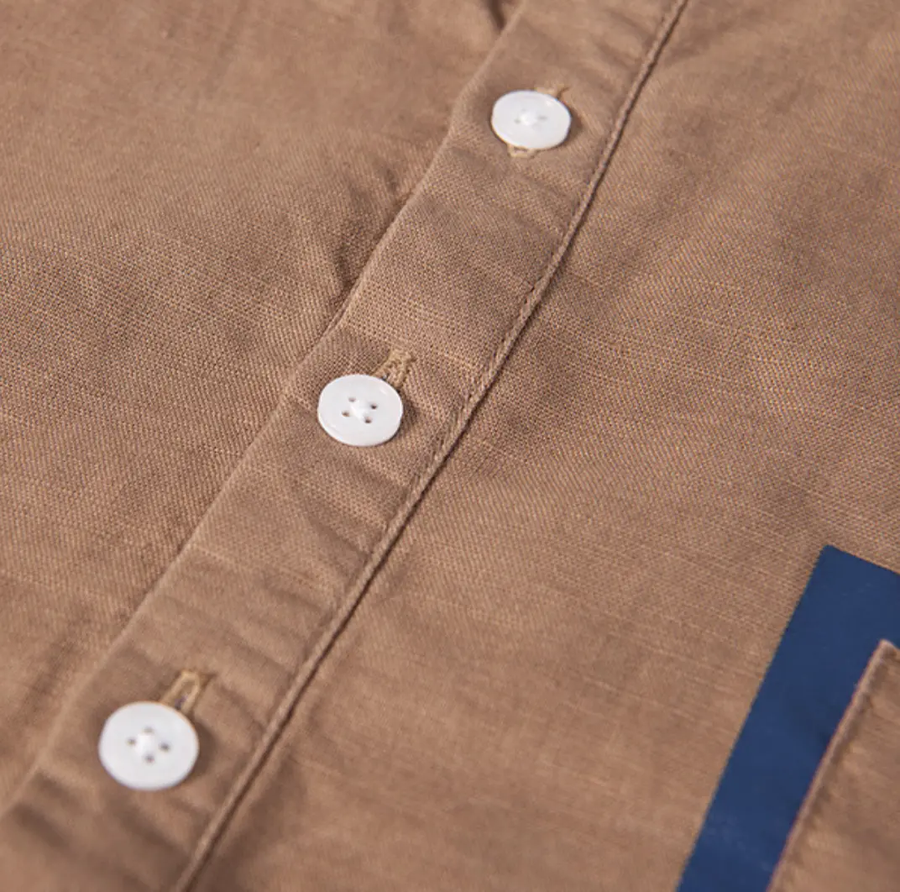 Palermo Linen Button-Down - Shirt CAAYWORLD