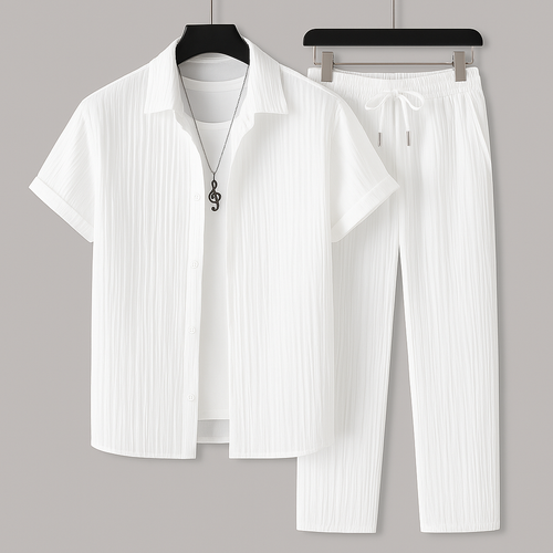 Palermo Linen - Two-Piece Set CAAYWORLD
