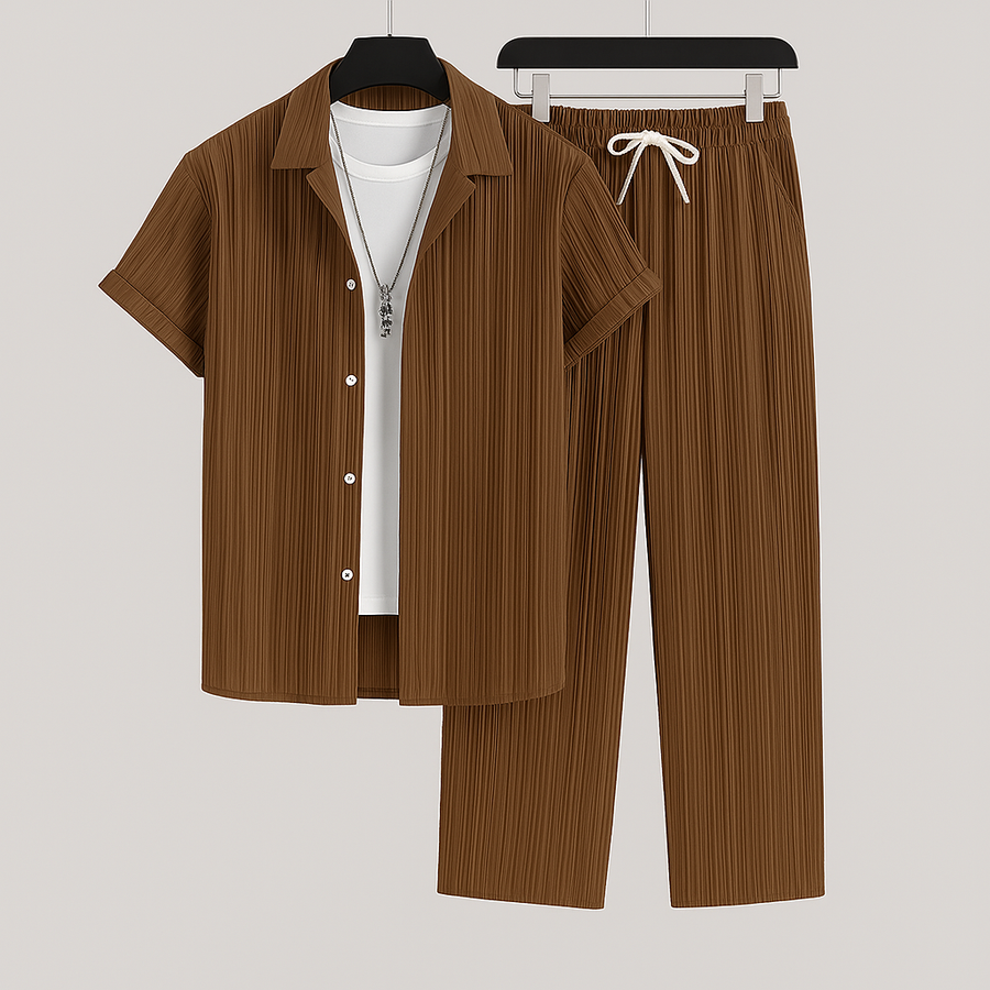 Palermo Linen - Two-Piece Set CAAYWORLD