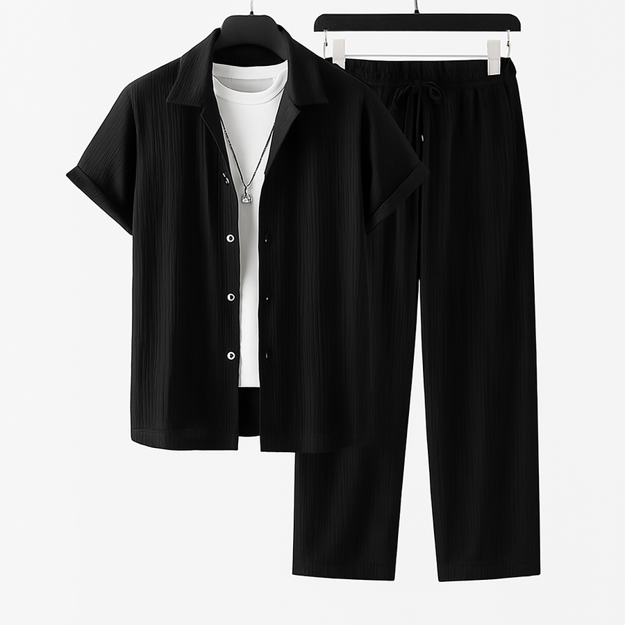 Palermo Linen - Two-Piece Set CAAYWORLD