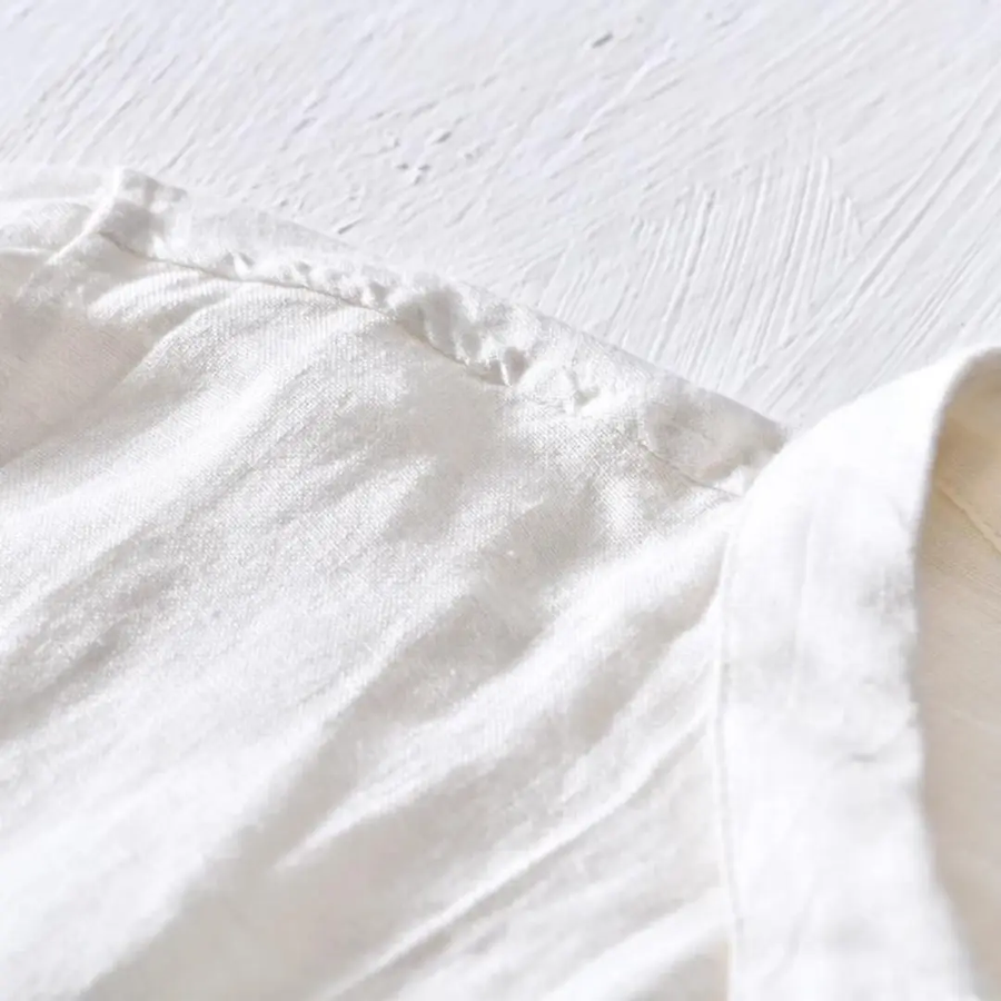 Panama Weave Linen - Top CAAYWORLD