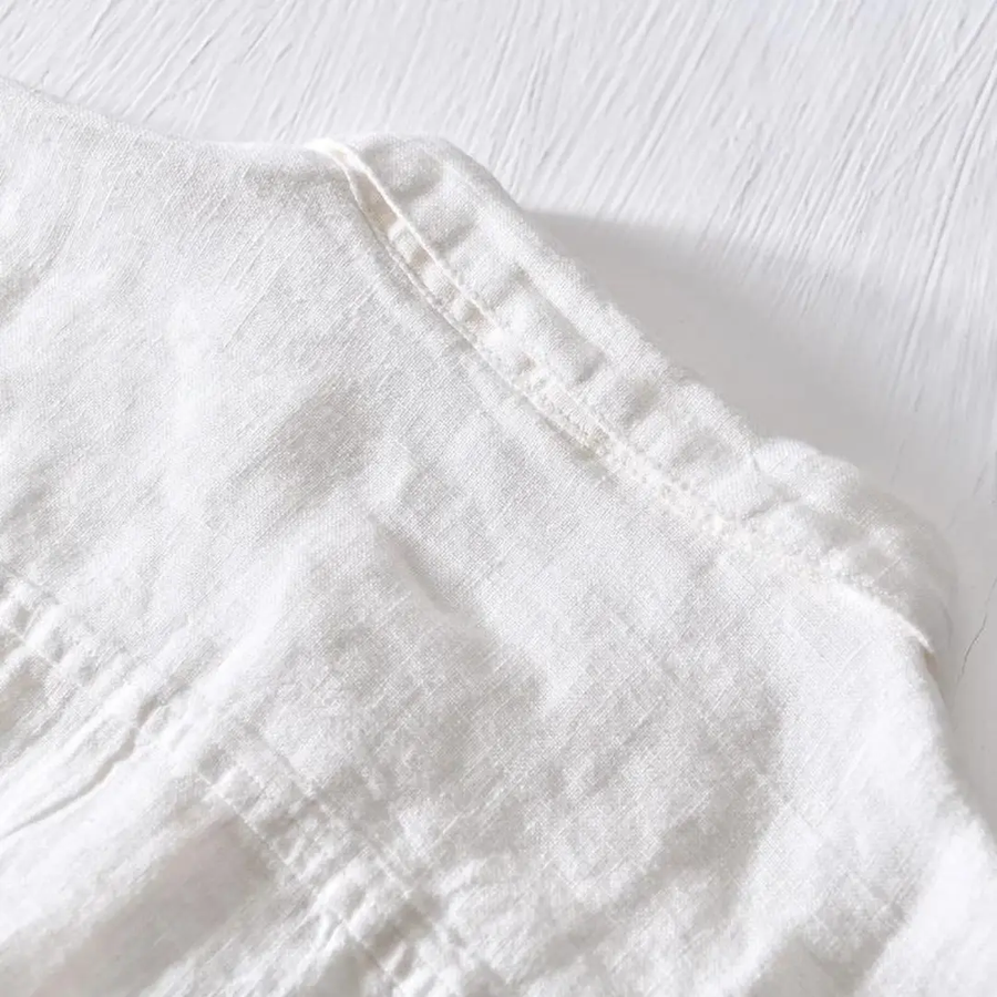 Panama Weave Linen - Top CAAYWORLD