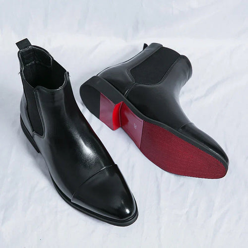 Paolo Leather Chelsea - Boots CAAYWORLD MEN