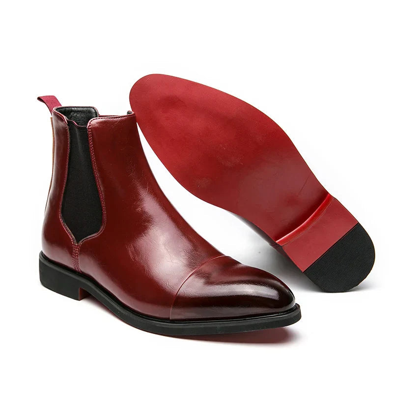 Paolo Leather Chelsea - Boots CAAYWORLD MEN