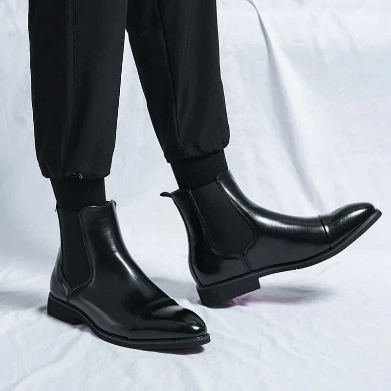 Paolo Leather Chelsea - Boots CAAYWORLD MEN