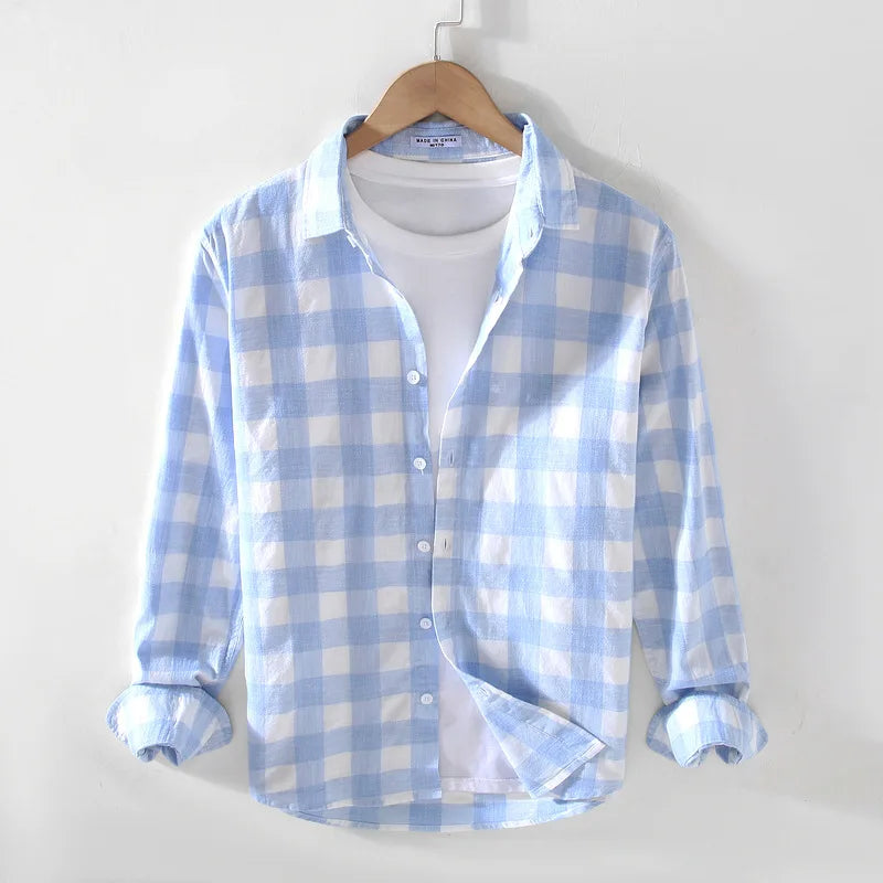 Parisian Plaid Button-Down - Shirt CAAYWORLD MEN