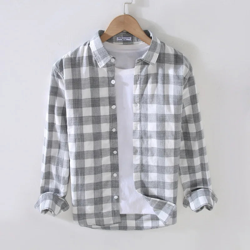 Parisian Plaid Button-Down - Shirt CAAYWORLD MEN