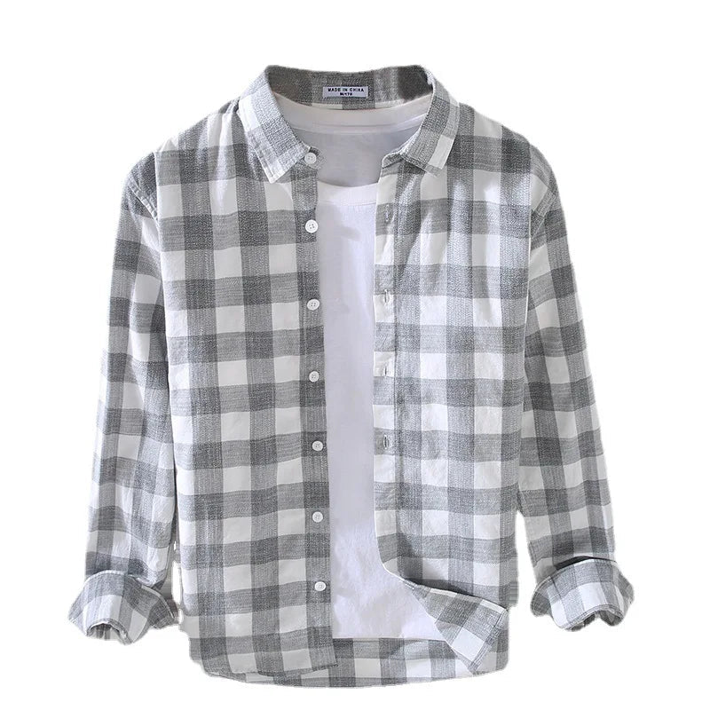 Parisian Plaid Button-Down - Shirt CAAYWORLD MEN