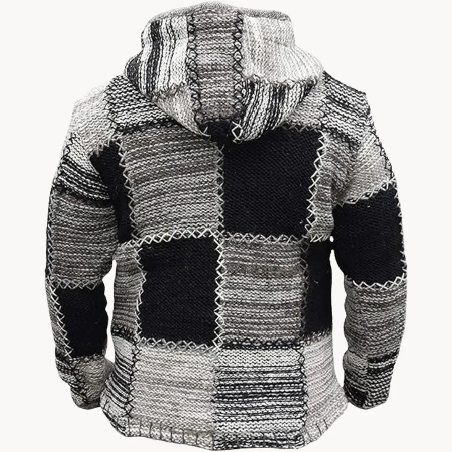 Patchwork Cotton Pullover - Sweater CAAYWORLD