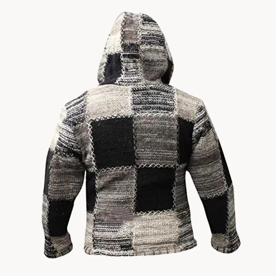 Patchwork Cotton Pullover - Sweater CAAYWORLD
