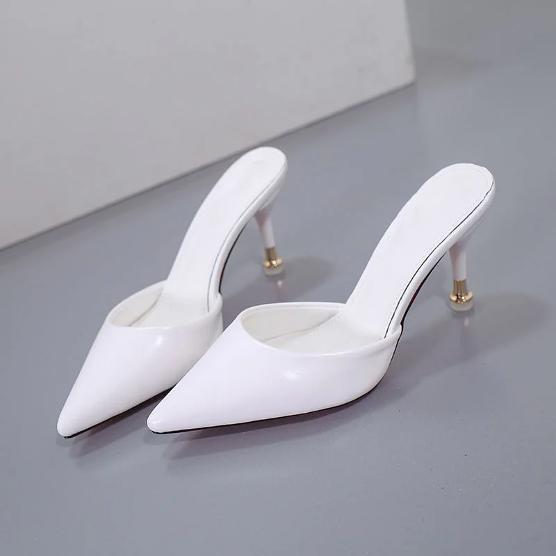 Patent Glaze Stiletto - Heels CAAYWORLD WOMEN
