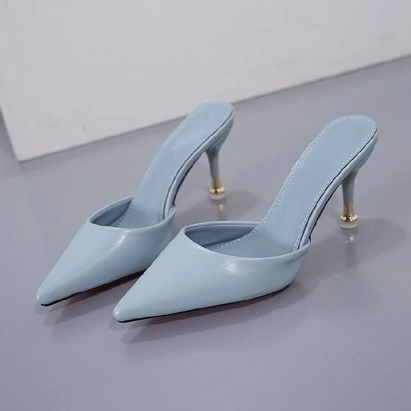 Patent Glaze Stiletto - Heels CAAYWORLD WOMEN