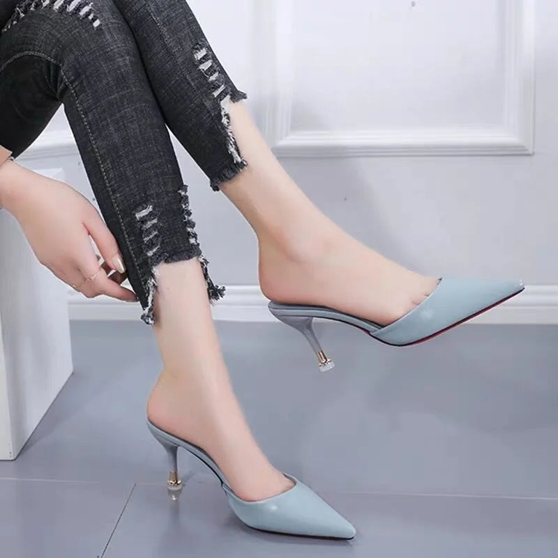 Patent Glaze Stiletto - Heels CAAYWORLD WOMEN