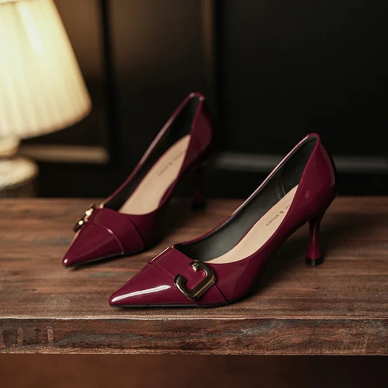 Patent Leather - Heels CAAYWORLD WOMEN