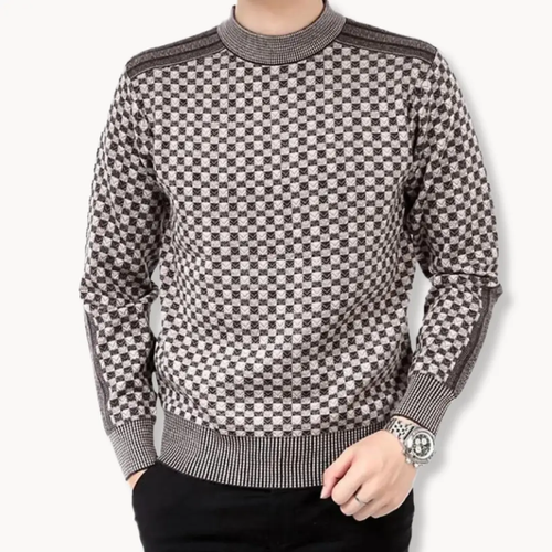 Patterned Knit - Sweater CAAYWORLD