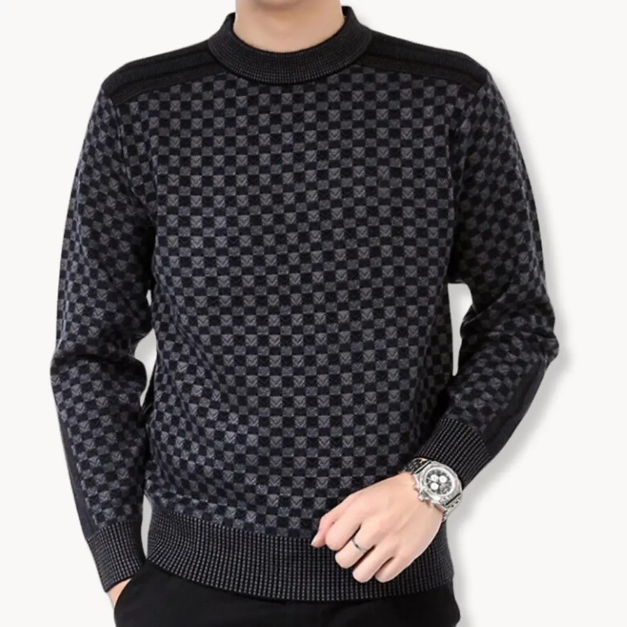 Patterned Knit - Sweater CAAYWORLD