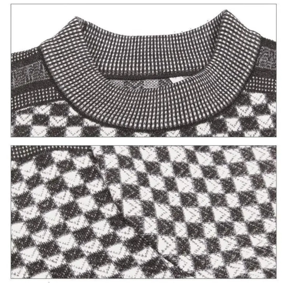 Patterned Knit - Sweater CAAYWORLD