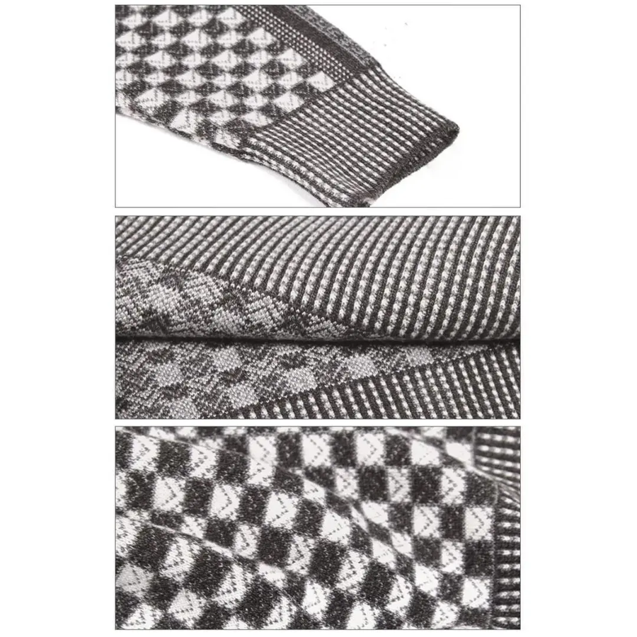 Patterned Knit - Sweater CAAYWORLD
