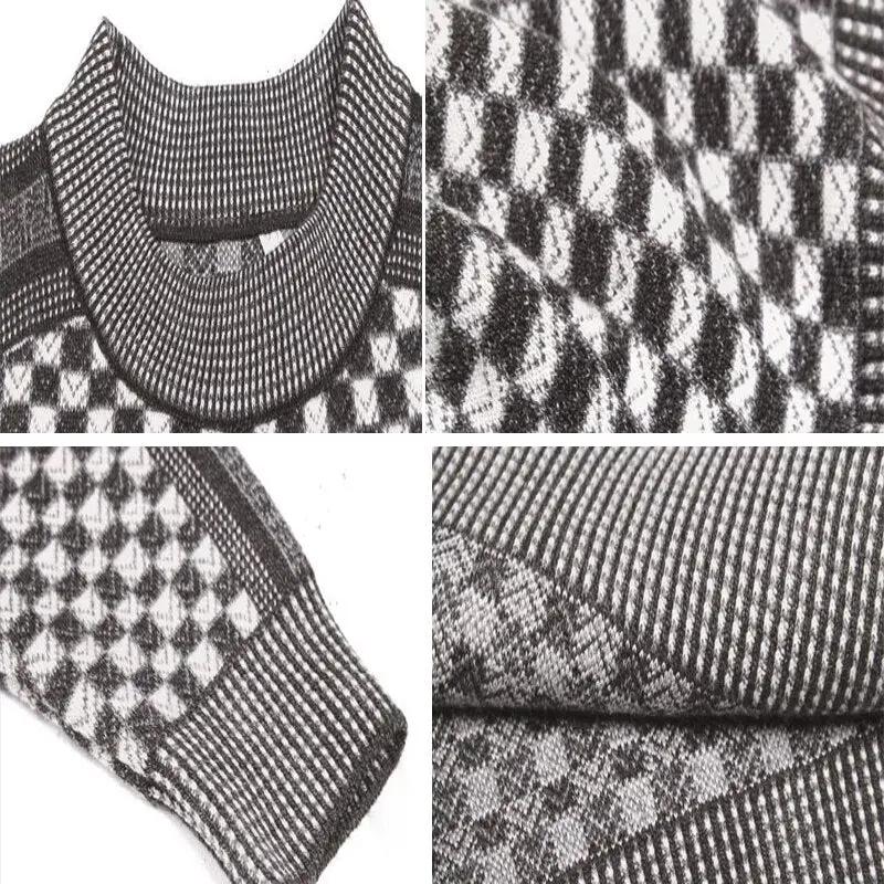 Patterned Knit - Sweater CAAYWORLD