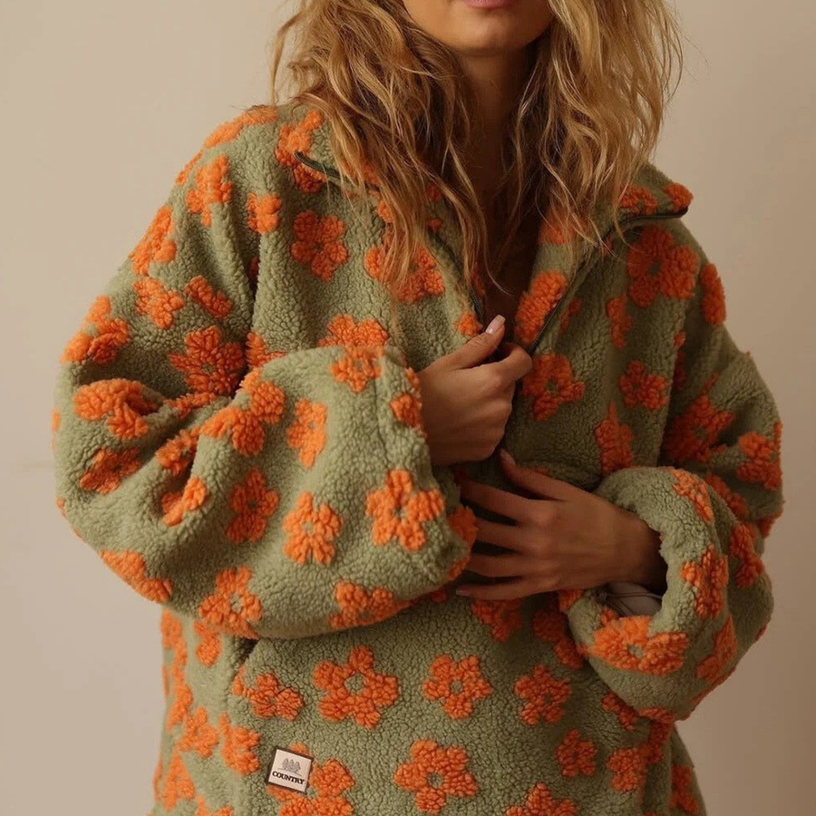 Penny - Floral Knit Sweater CAAYWORLD WOMEN