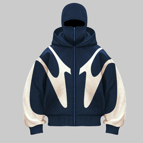 Phantom Shield Black - Hoodie CAAYWORLD MEN