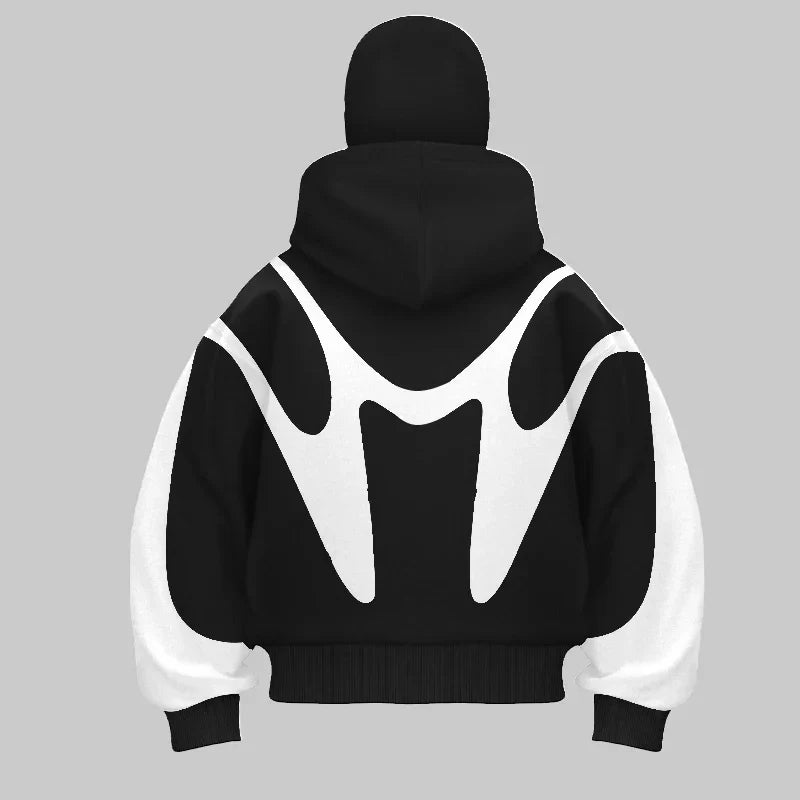 Phantom Shield Black - Hoodie CAAYWORLD MEN