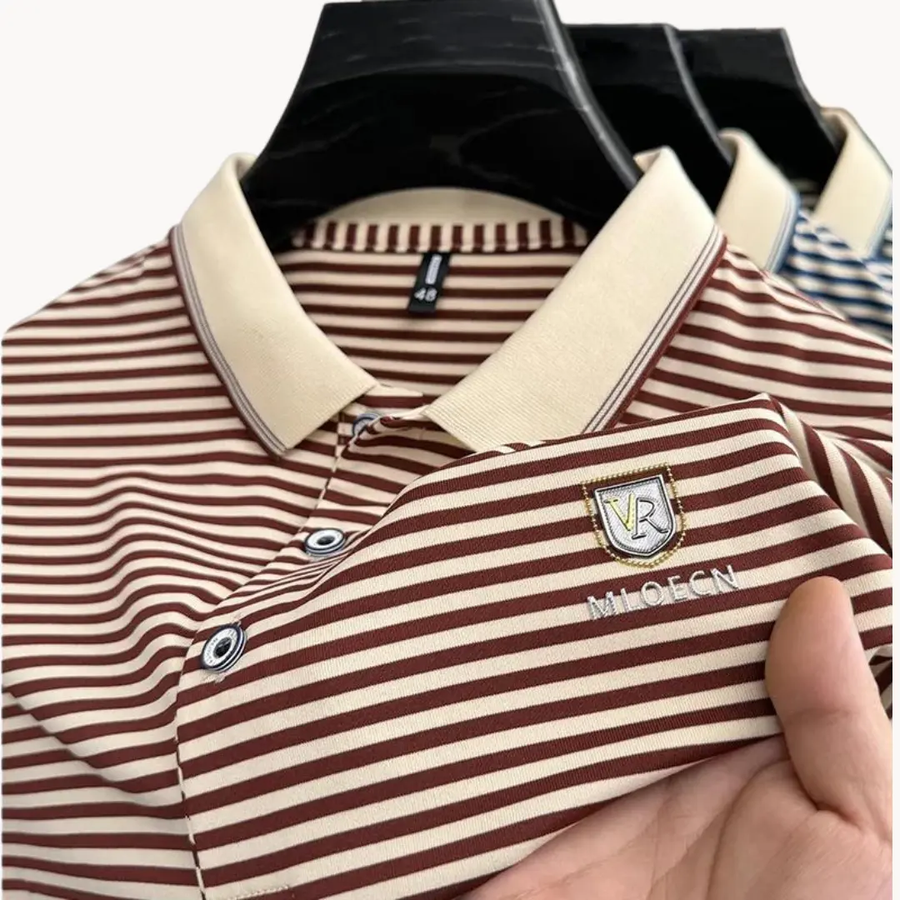 Philippe Striped - Polo Shirt CAAYWORLD
