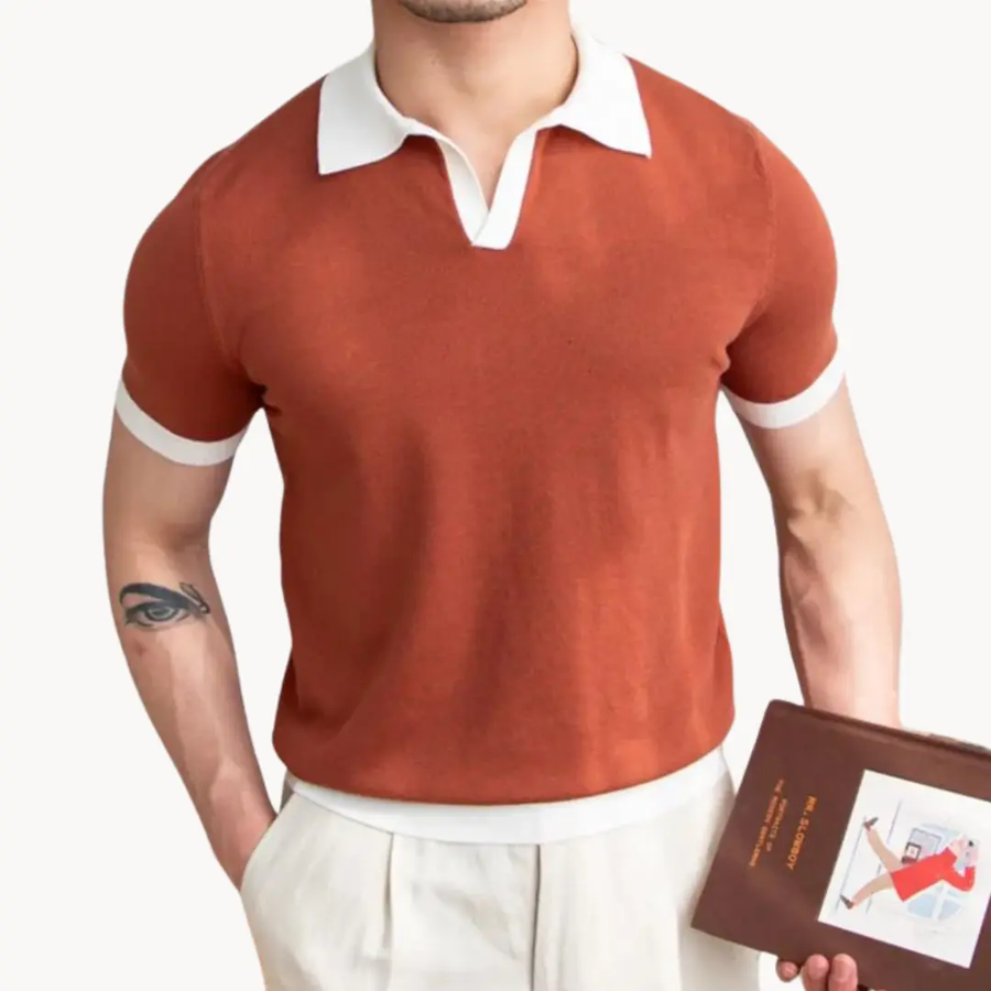 Pique Cotton Slim Fit - Polo Shirt CAAYWORLD