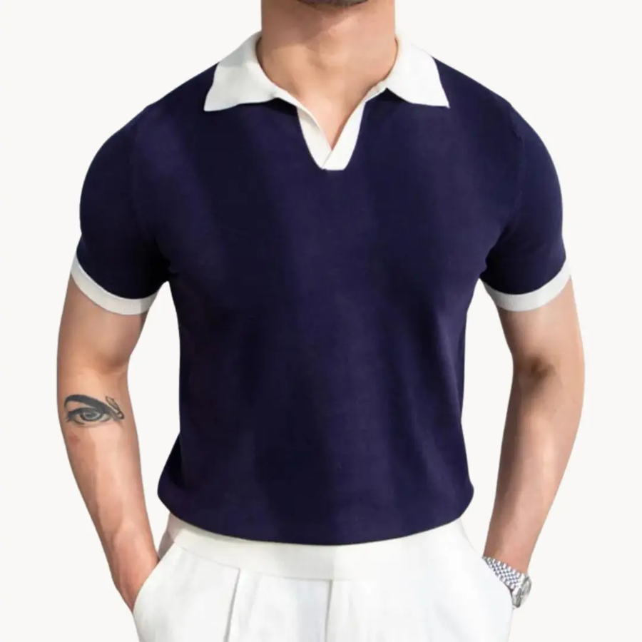 Pique Cotton Slim Fit - Polo Shirt CAAYWORLD