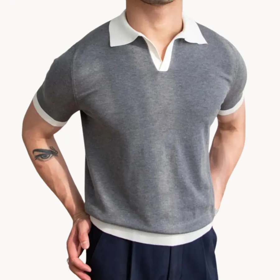 Pique Cotton Slim Fit - Polo Shirt CAAYWORLD