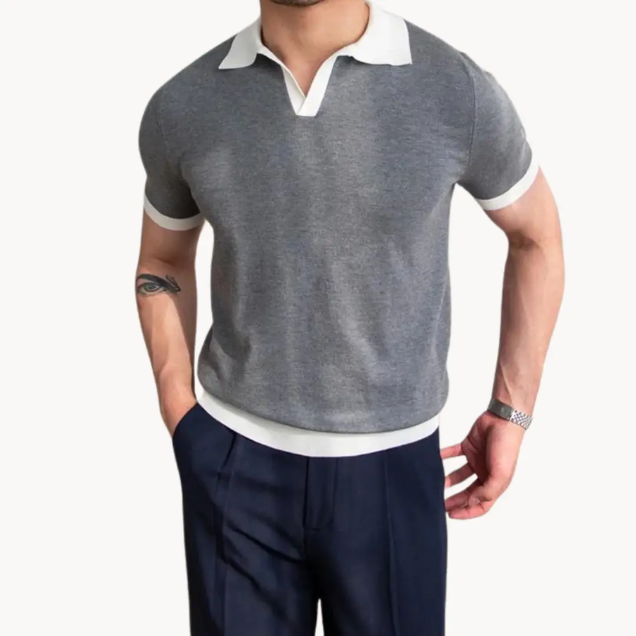 Pique Cotton Slim Fit - Polo Shirt CAAYWORLD