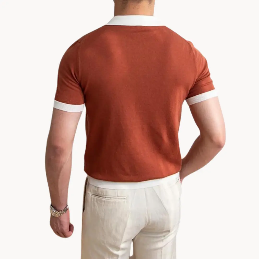 Pique Cotton Slim Fit - Polo Shirt CAAYWORLD