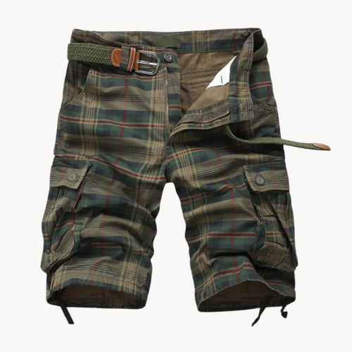 Plaid Cotton - Shorts CAAYWORLD MEN