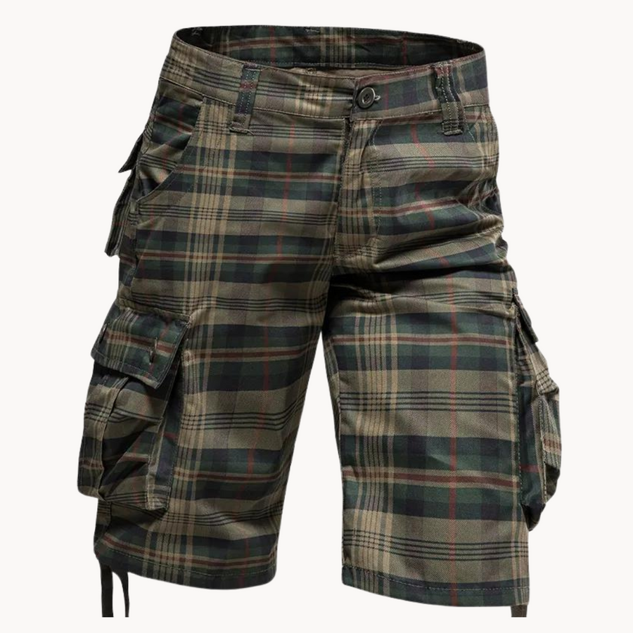 Plaid Cotton - Shorts CAAYWORLD MEN