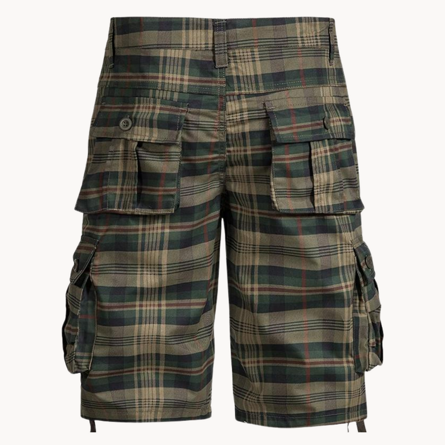 Plaid Cotton - Shorts CAAYWORLD MEN