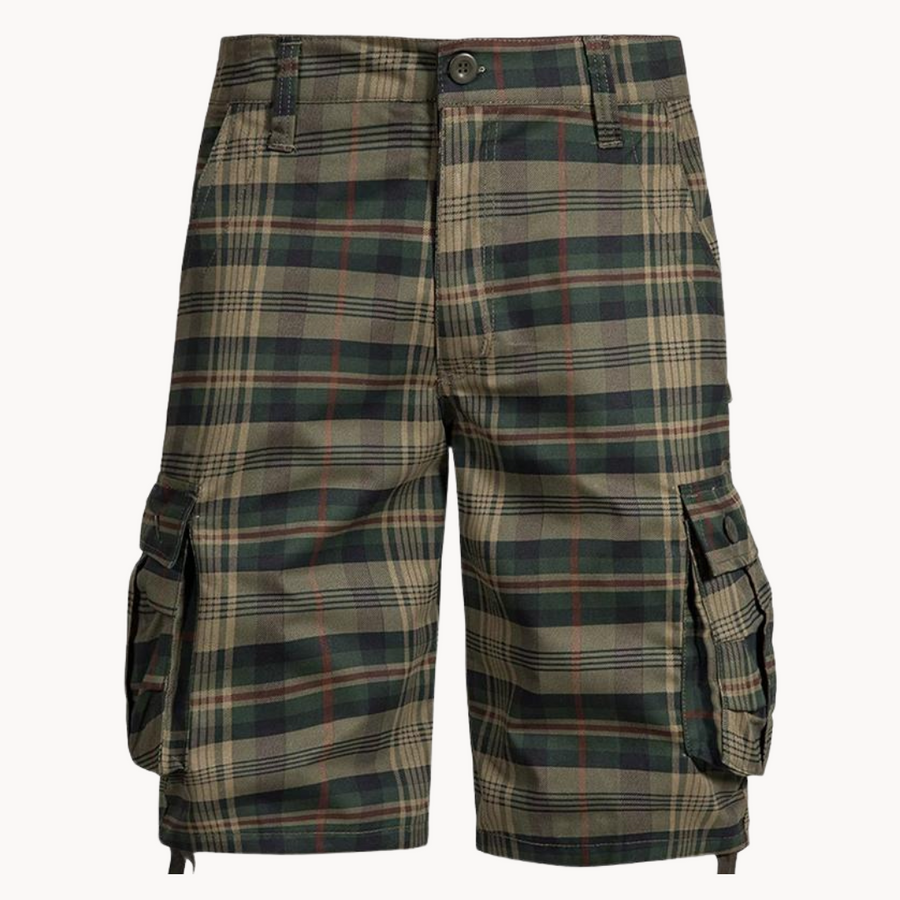 Plaid Cotton - Shorts CAAYWORLD MEN