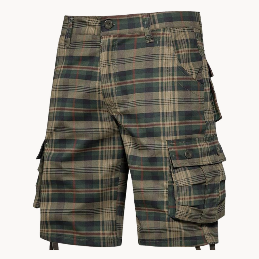 Plaid Cotton - Shorts CAAYWORLD MEN