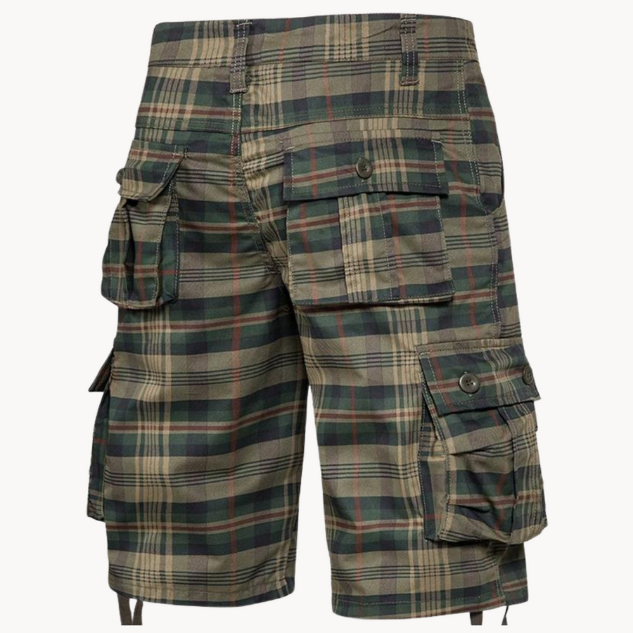 Plaid Cotton - Shorts CAAYWORLD MEN